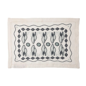 Les Trames Placemat in White