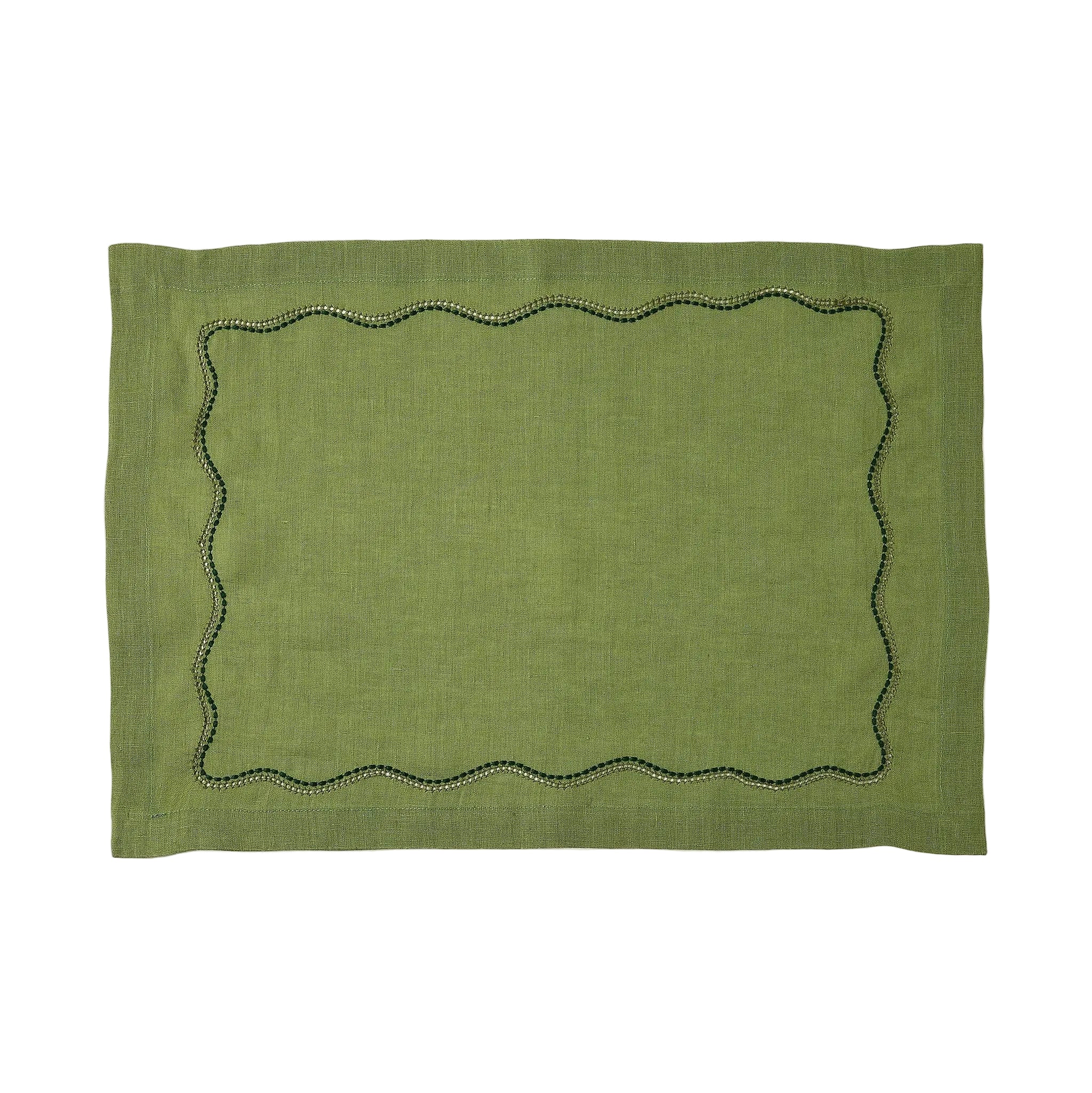 Le Chemin Placemat in Moss