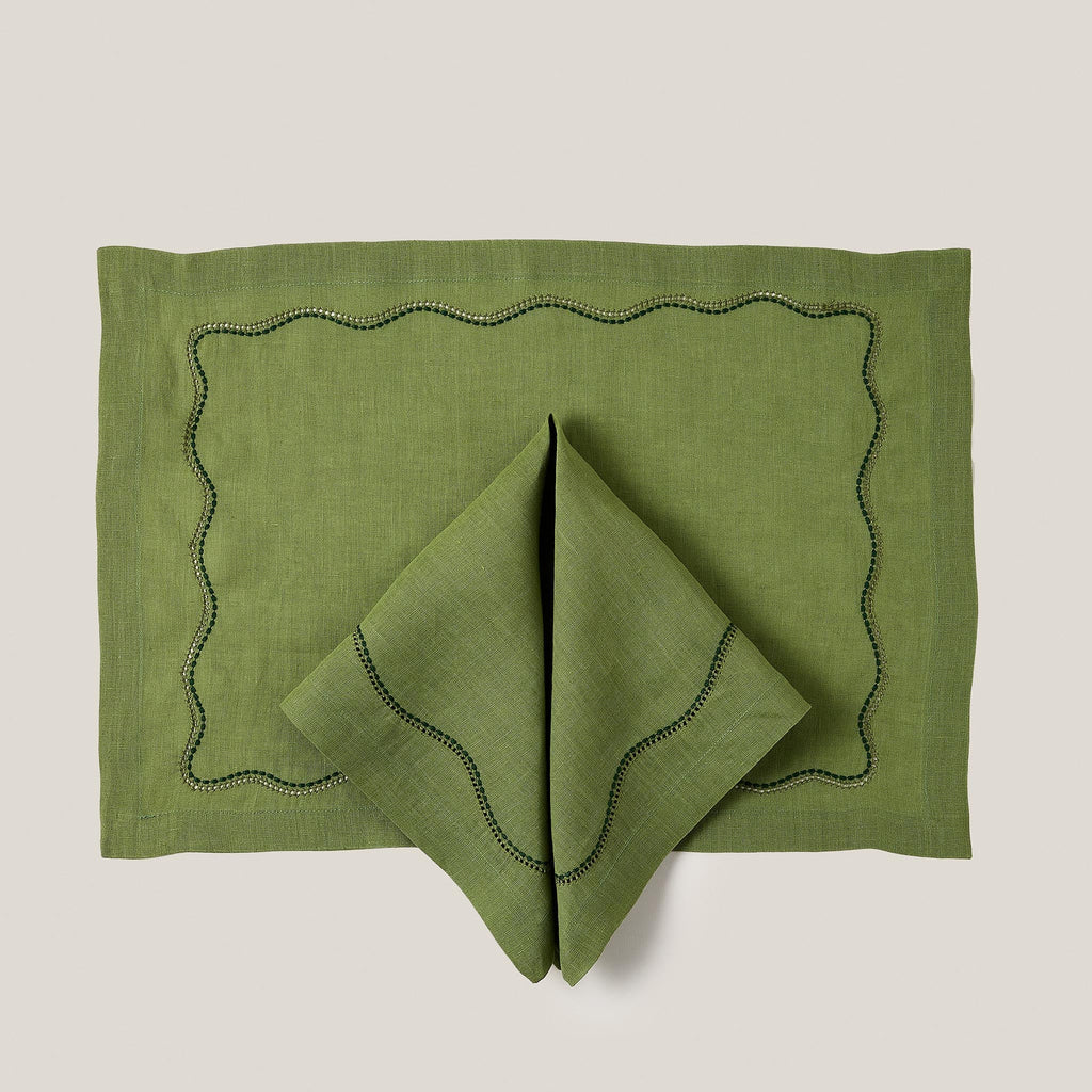 Le Chemin Placemat in Moss