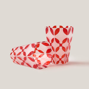 Brume de Verre Handblown Glasses in Carmin