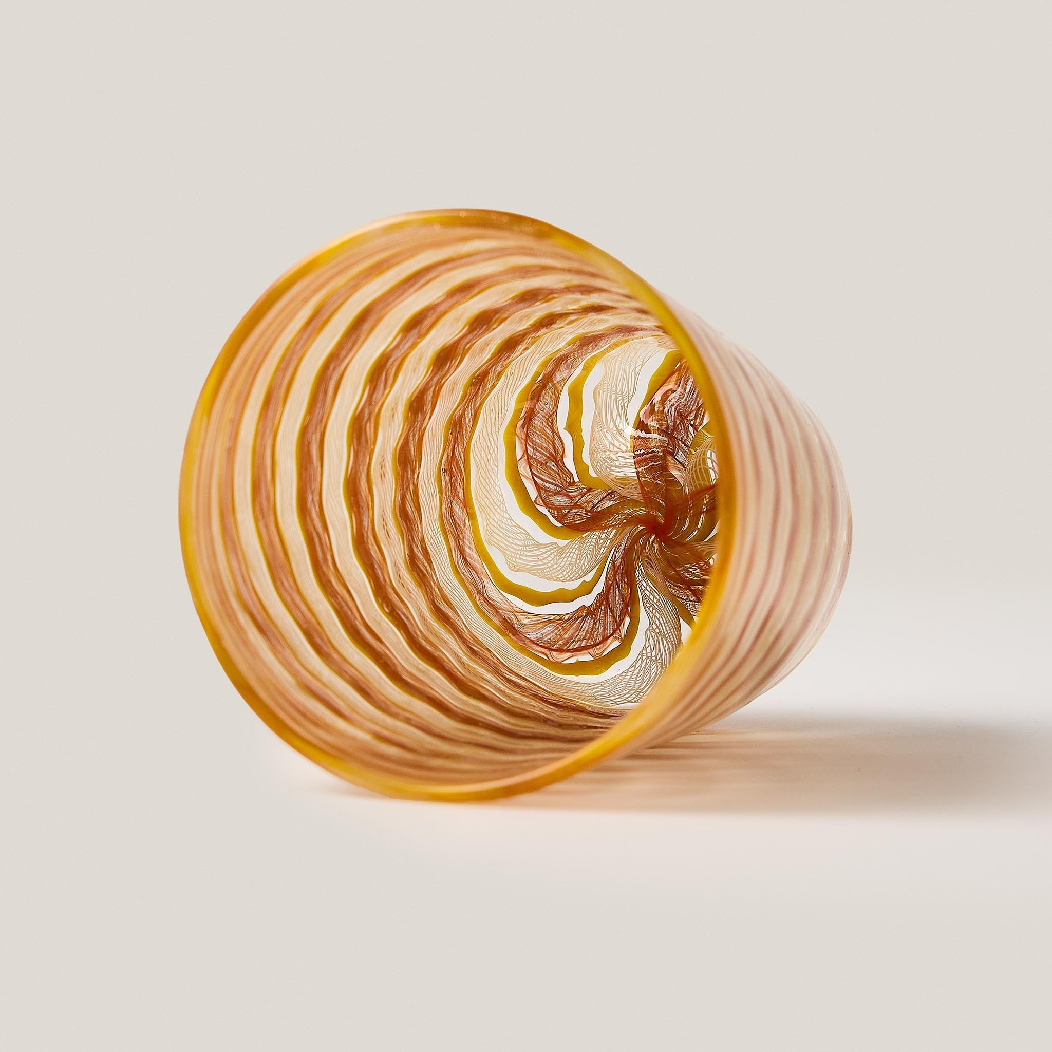 Le Tourbillon Handblown Murano Glasses in Soleil