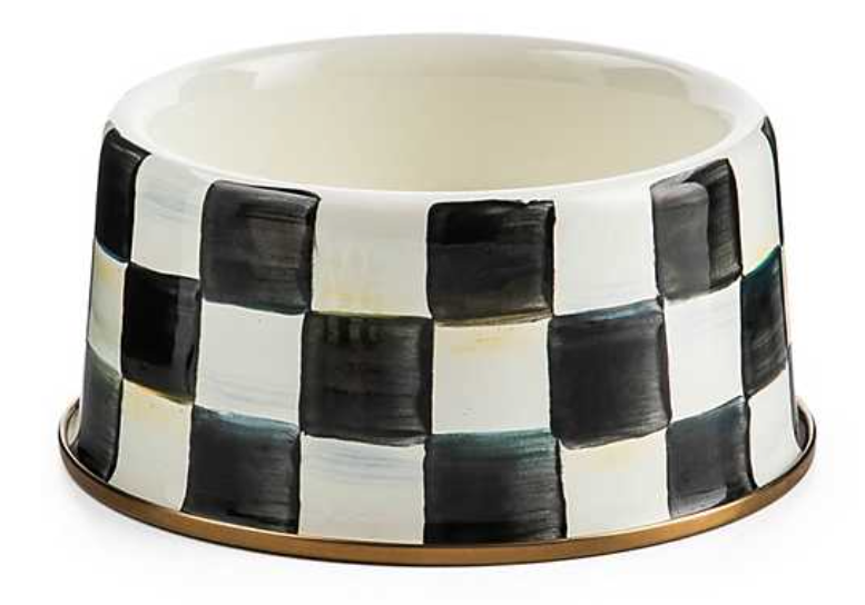 Courtly Check Medium Pet Dish
