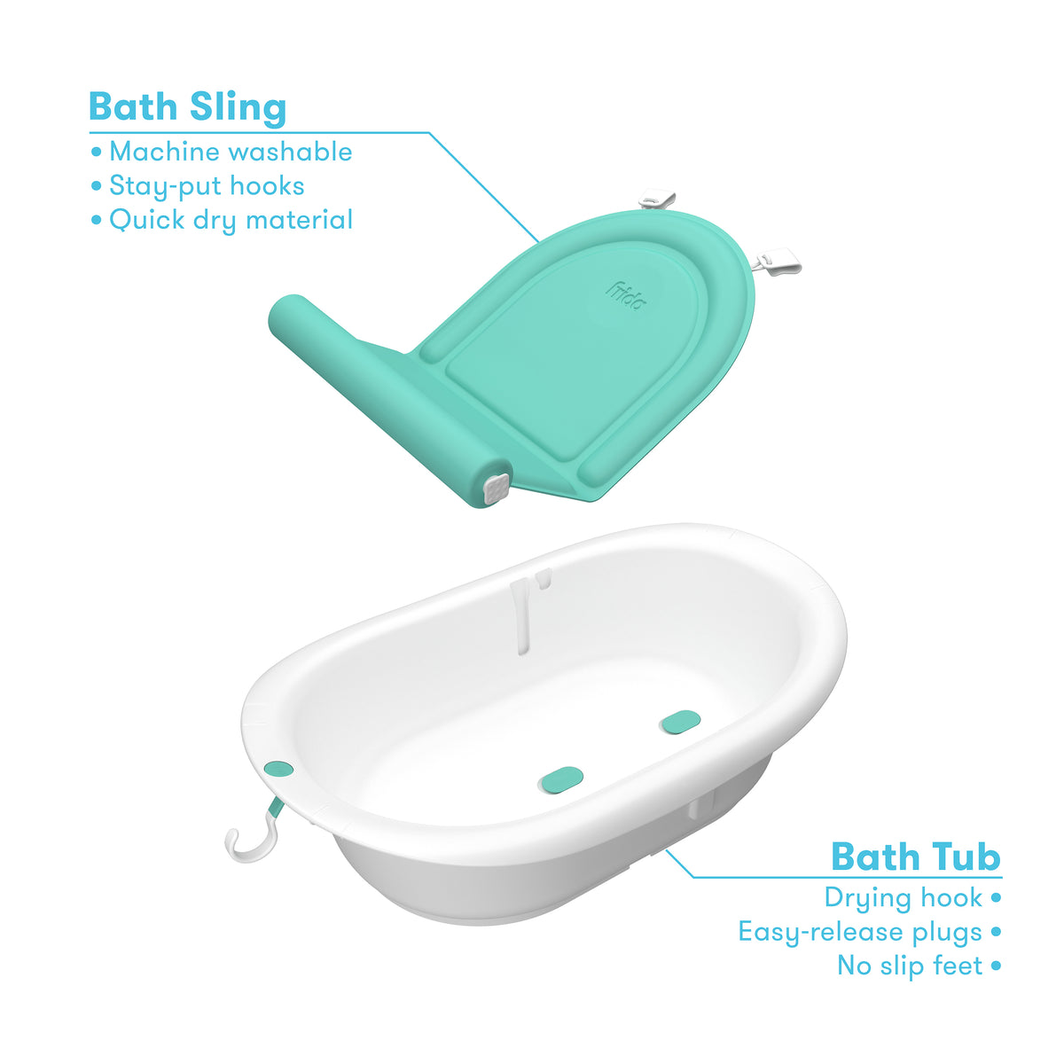 4-in-1 Grow-With-Me Bath Tub