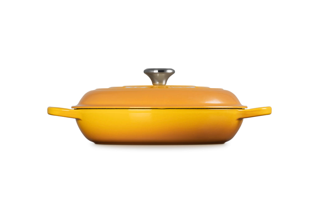 Le Creuset Signature Round Braiser, 3.5 qt., Nectar