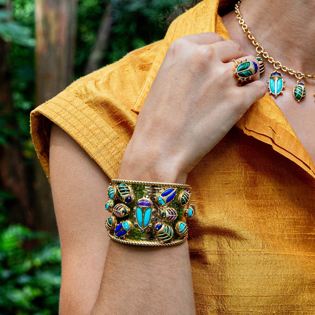 Scarab Family Reunion Cuff Ð Multi