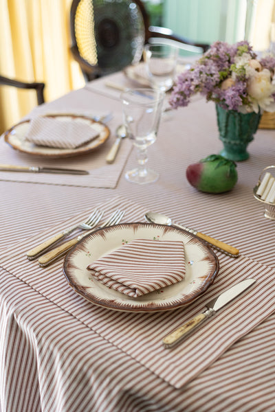 Coco Ticking Stripe Placemats
