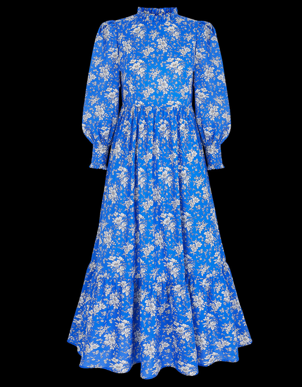 Royal Blue Bouquet Petworth Dress