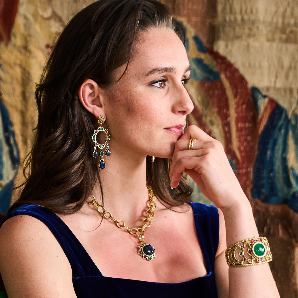 Contessa Belle Nuit Dangle Earrings