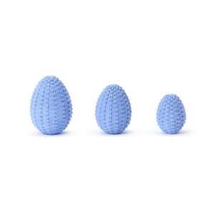 Basket Weave Easter Eggs Assorted, Set of 3