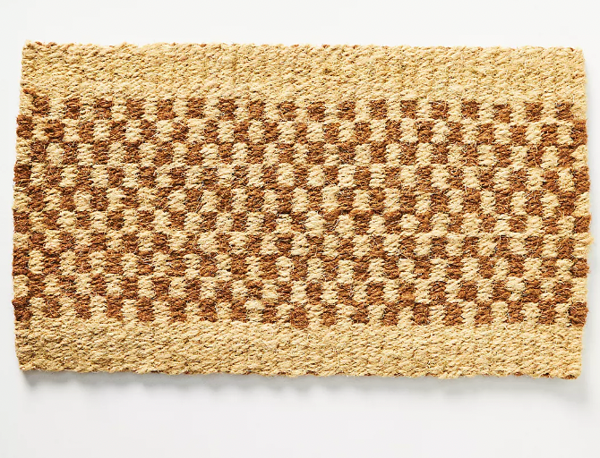 Checkboard Doormat