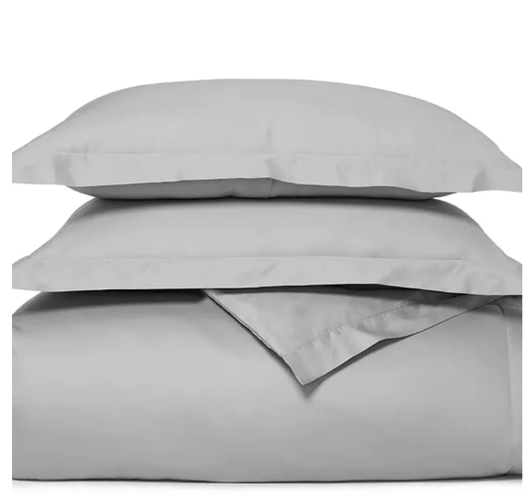 Boll & Branch Signature Cotton Hemmed Duvet Cover Set (Queen)