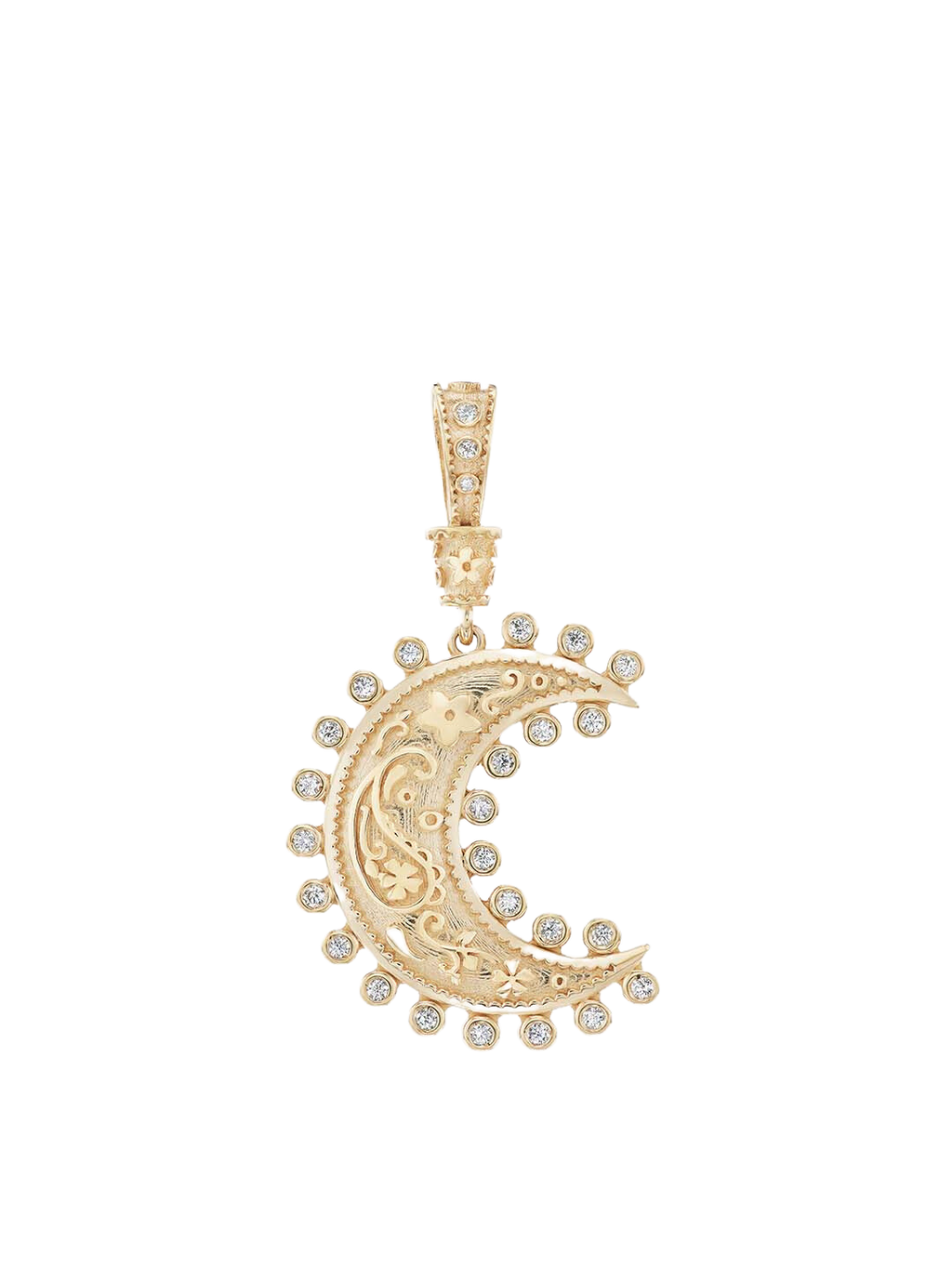 Medium Southwestern Moon Charm