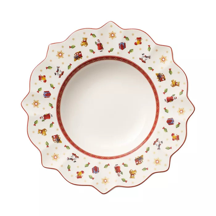 Toys Delight Deep Plate White in Multi