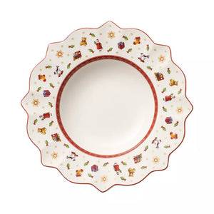 Toys Delight Deep Plate White in Multi