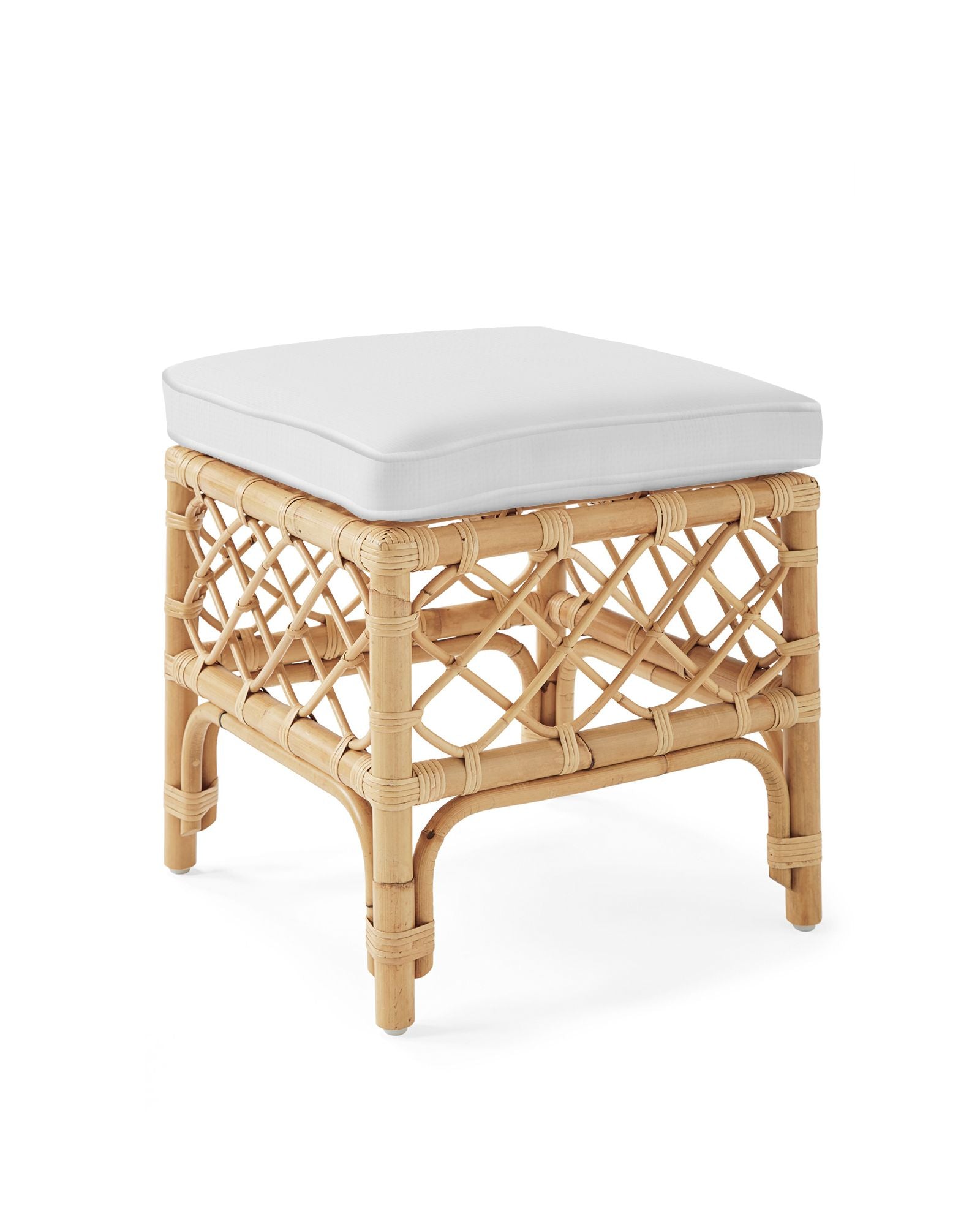 Avalon Rattan Stool - Natural