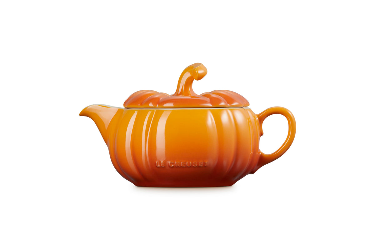 Le Creuset Pumpkin Gravy Boat, 14 oz., Persimmon