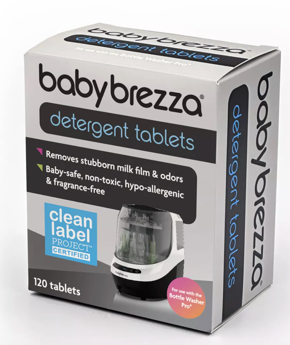 Baby Brezza Universal Detergent Soap Tablets for Bottle Washer Pro - 120ct
