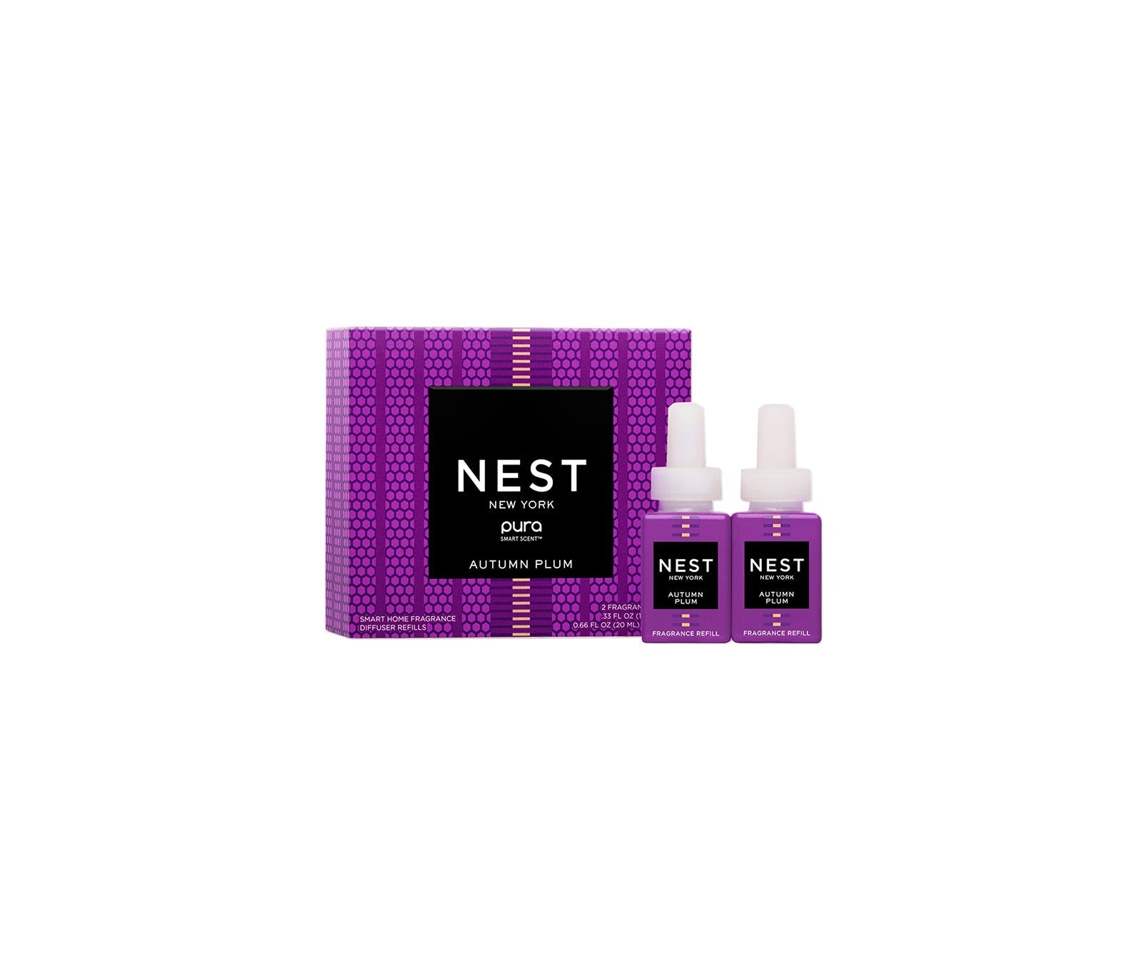 Autumn Plum Refill Duo for NEST x Pura Smart Home Fragrance Diffuser - Smart Vials