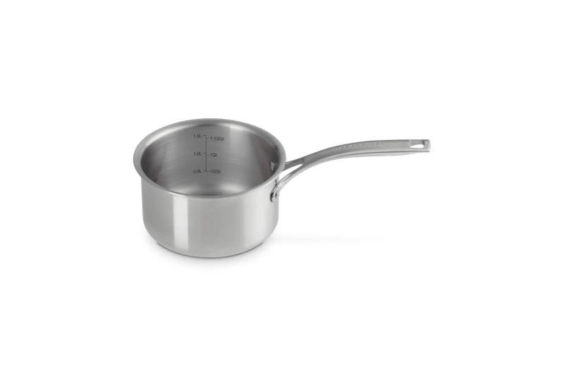 Essential Stainless Steel Saucepan, 2 qt.