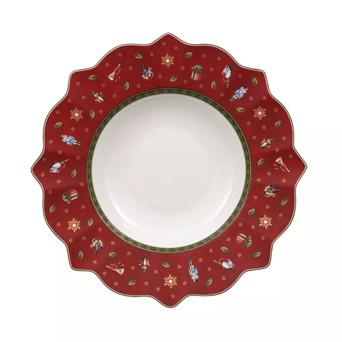 Toys Delight Deep Plate Red in Multi