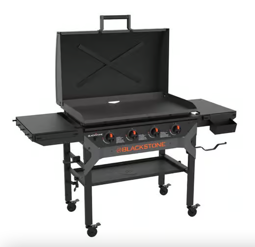 Blackstone Original 4-Burner 36” Propane Griddle with Hood