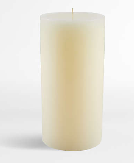 3"x6" Ivory Pillar Candle