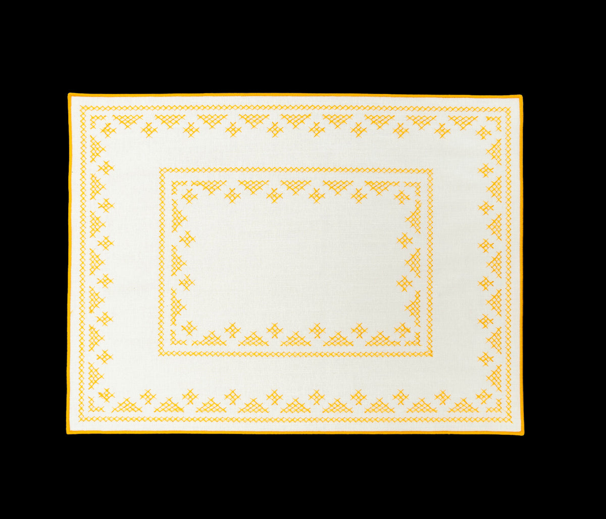 Pedralbes Placemat in Marigold