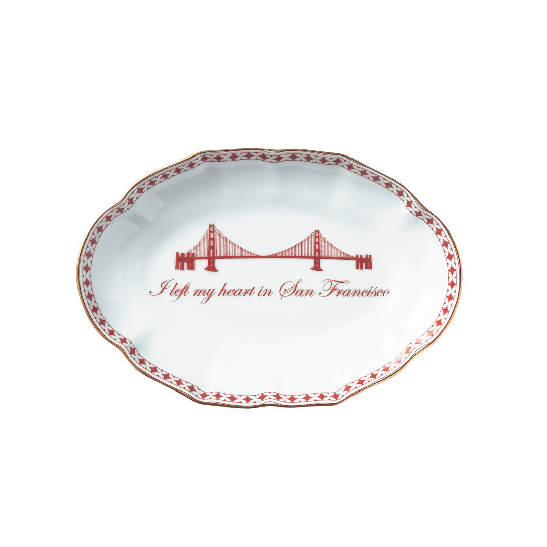 'I Left My Heart in San Francisco' Tray