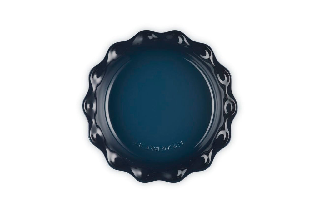 Heritage Fluted Pie Dish in Nuit