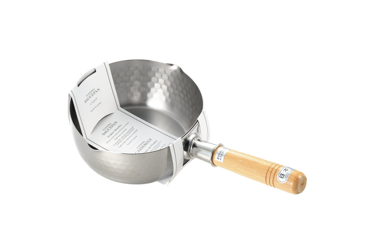 Yukihiri Pots Chrome Stainless Steel Pot