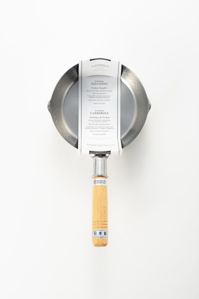 Yukihiri Pots Chrome Stainless Steel Pot