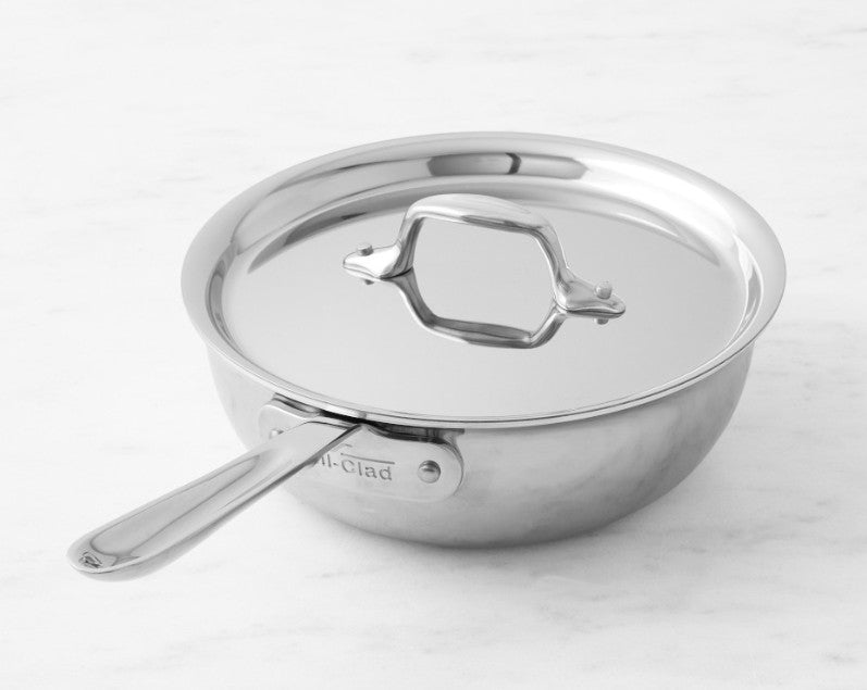 All Clad Stainless Steel Saucier