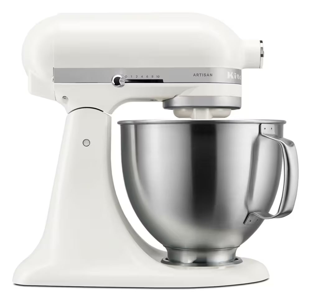 Artisan® Series 5 Quart Tilt-Head Stand Mixer with Premium Touchpoints - Porcelain White