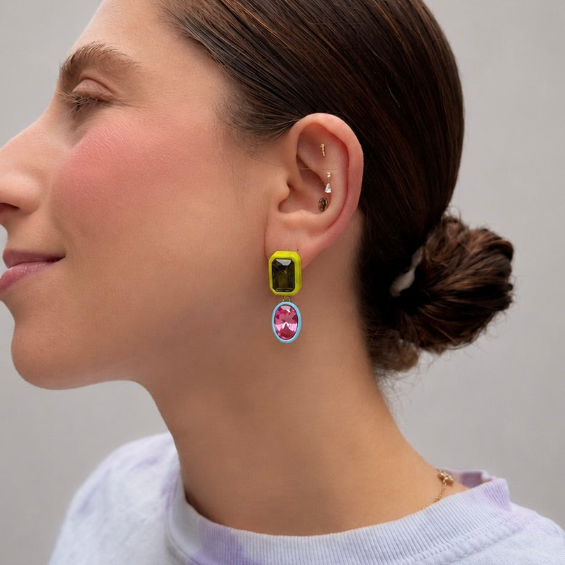 Ellen Asymmetrical Earrings