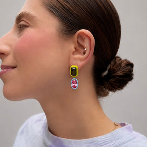 Ellen Asymmetrical Earrings