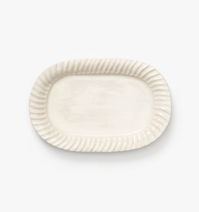 Adalina Creamy White Catchall Tray