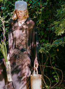 Flower Market Basket in Natural