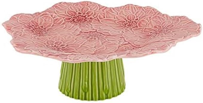 Bordallo Pinheiro Maria Flor Cake Plate