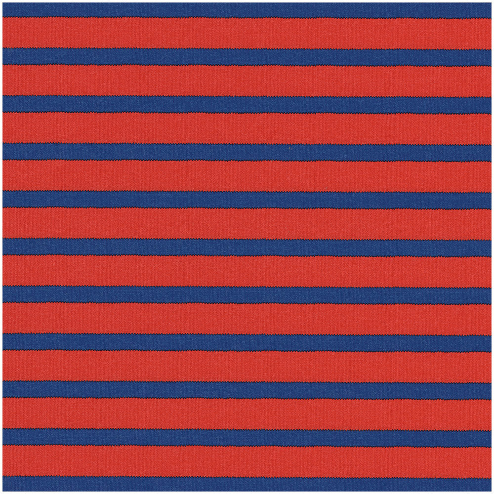 Bretagne Reversible Gift Wrapping Paper in Red & Blue, 30" x 8' Roll