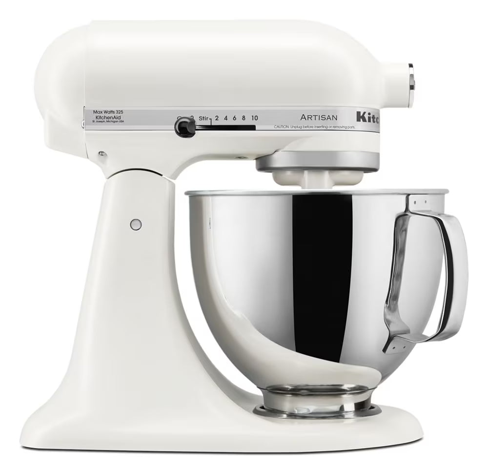 Artisan® Series 5 Quart Tilt-Head Stand Mixer - Porcelain White