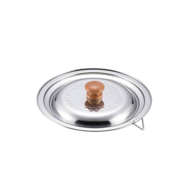 Yukihiri Pot Lid in Chrome Stainless Steel