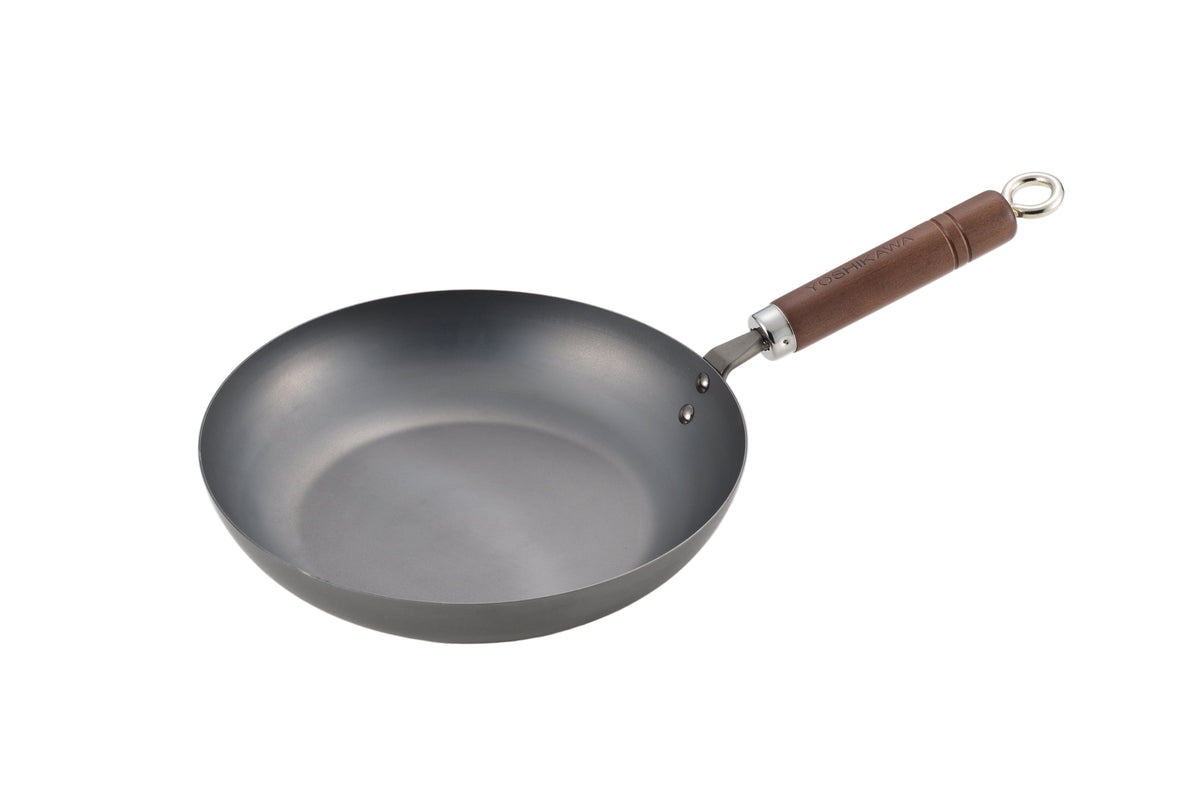 Classic Black Carbon Steel Fry Pan