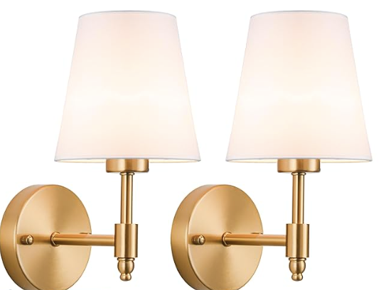 Battery Operated Wall Sconces Set Of Two