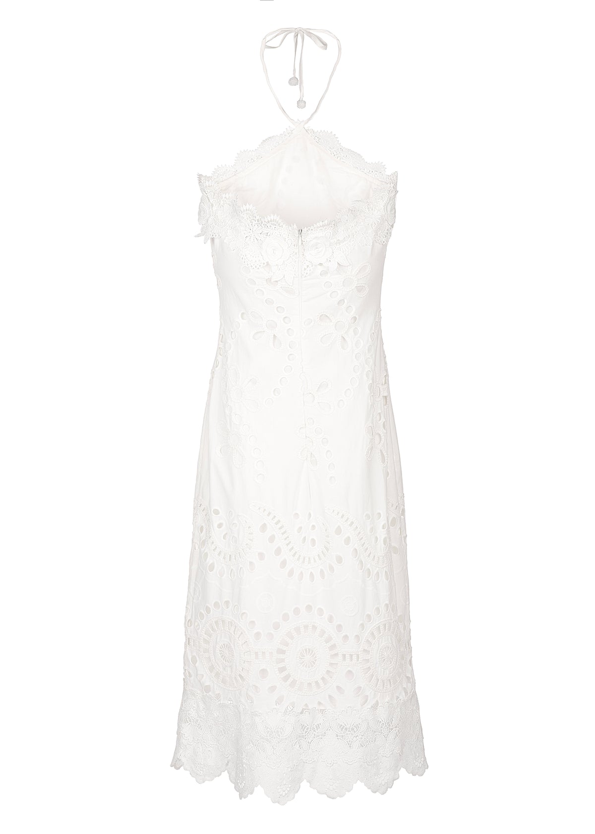 Amoria Midi Dress in White