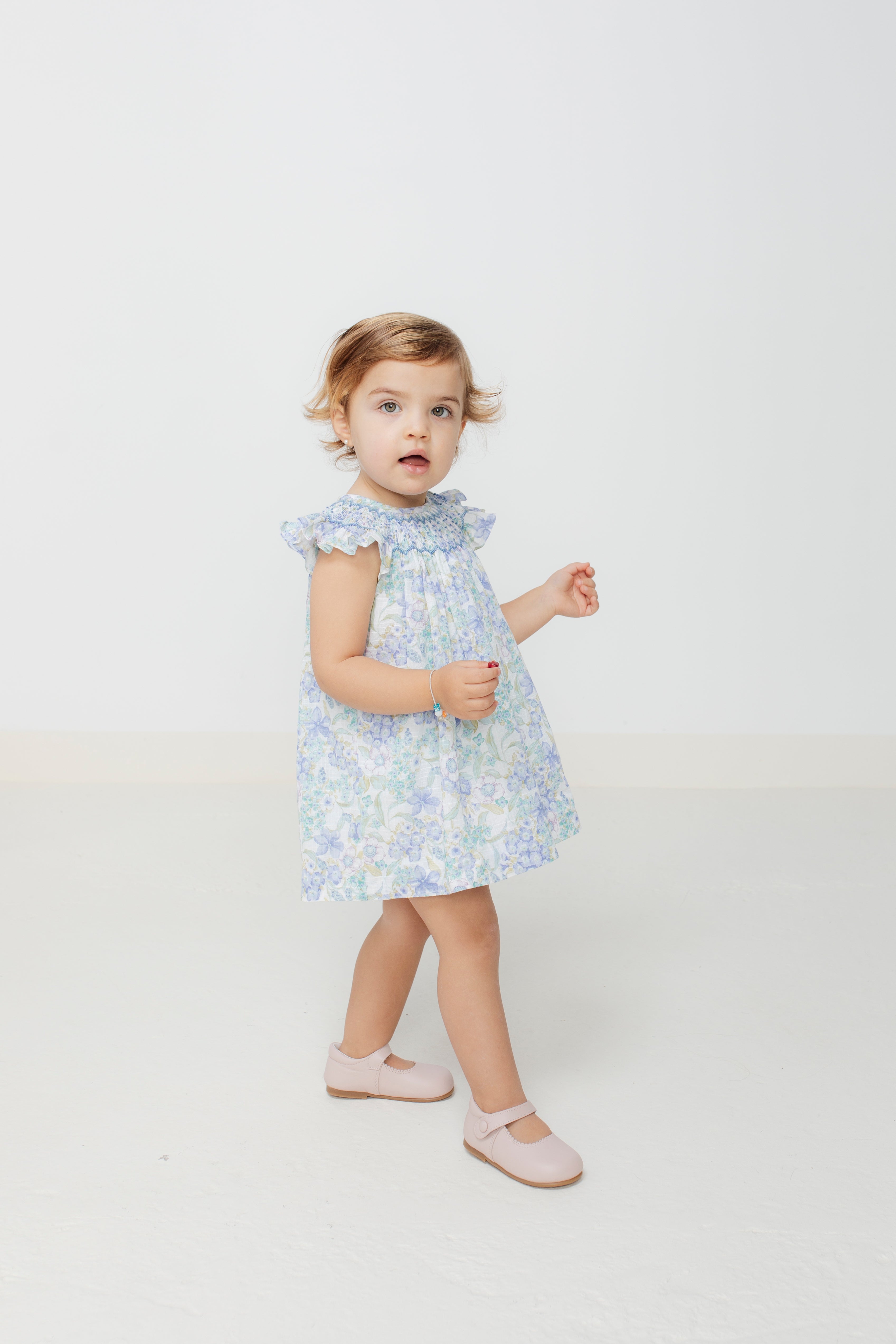 Manuela Dress in Blue