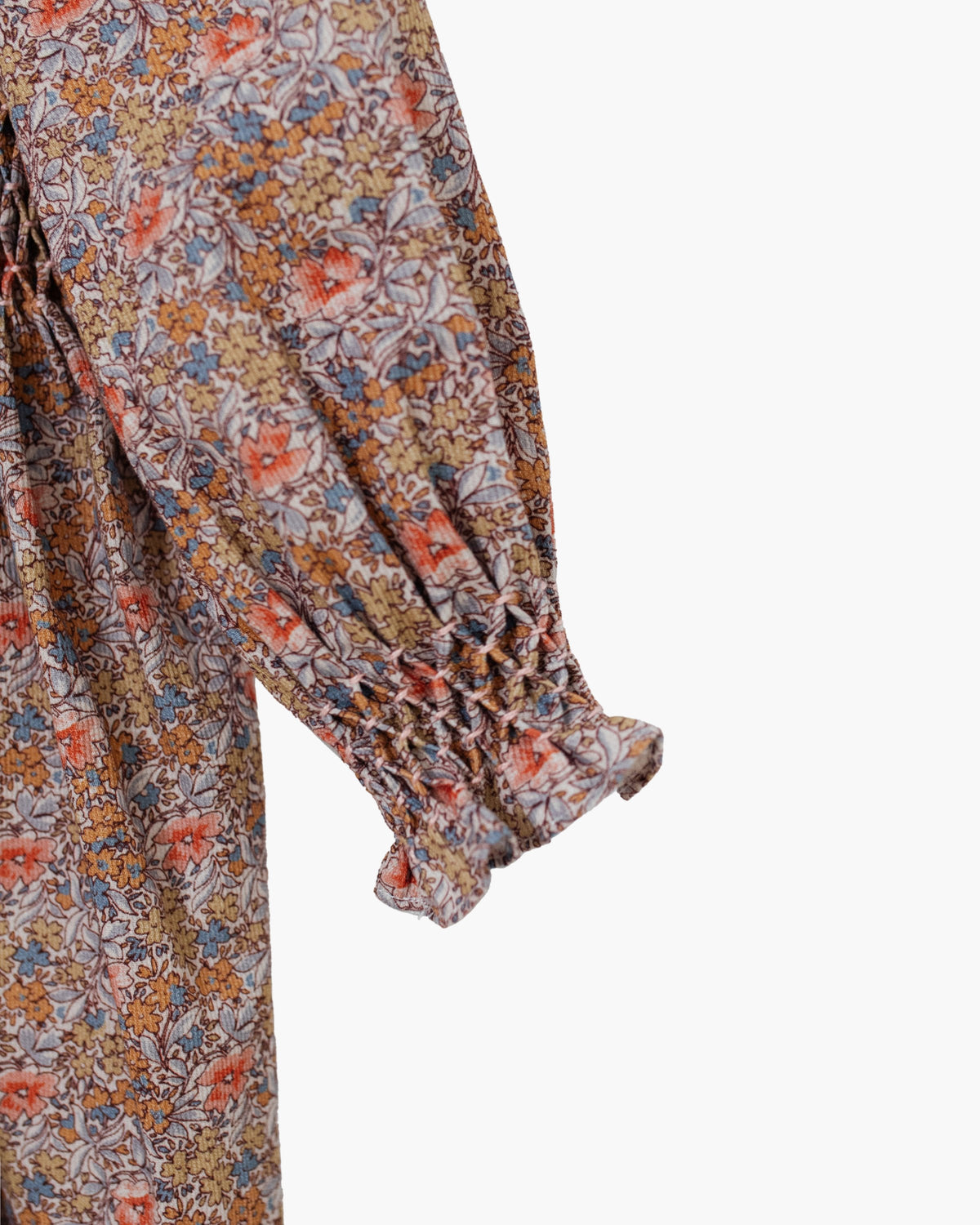 Simona Dress in Rust Floral