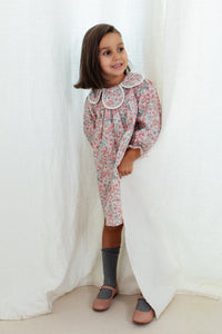 Clementine Dress in Pink Floral