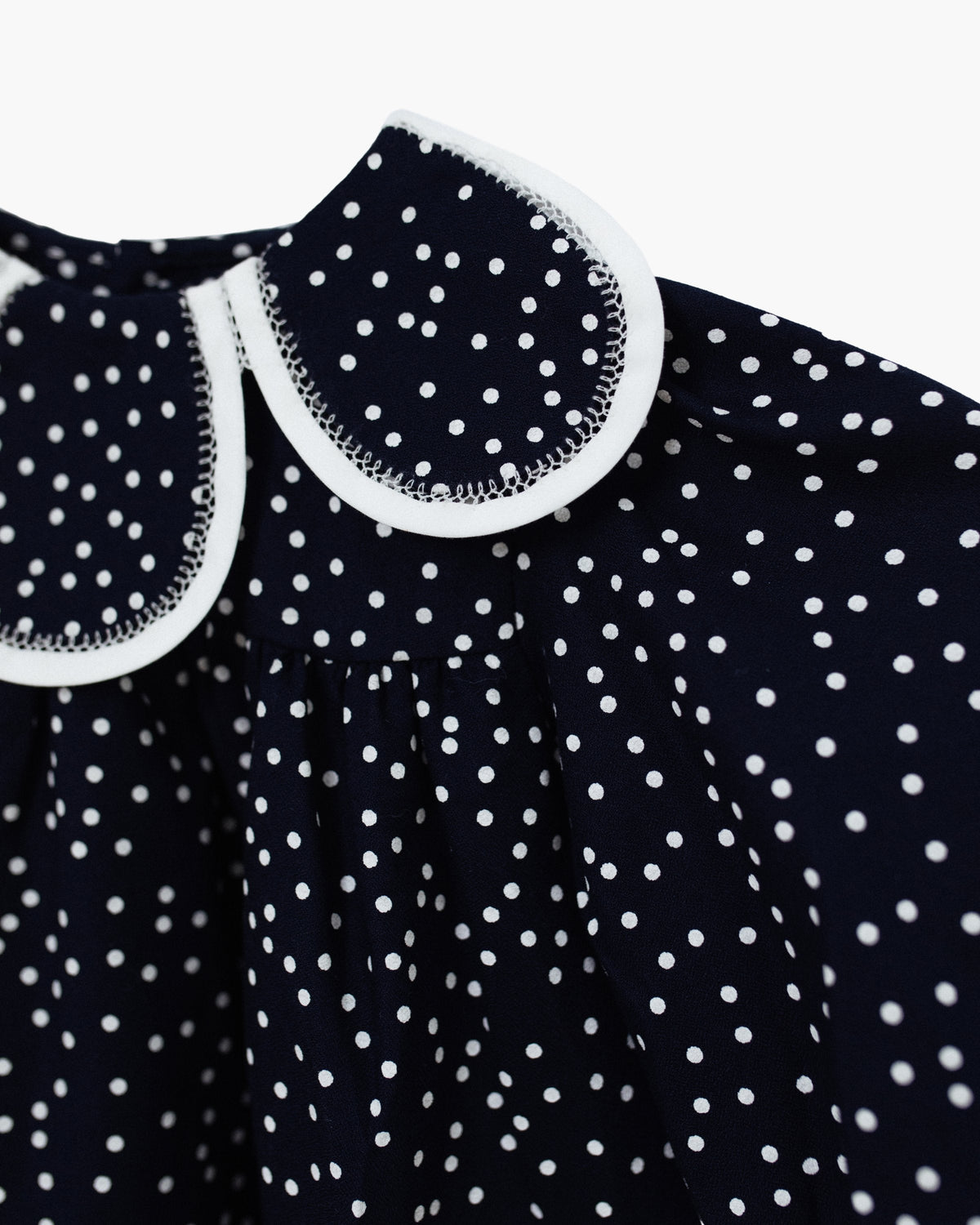 Clementine Dress in Polka Dots