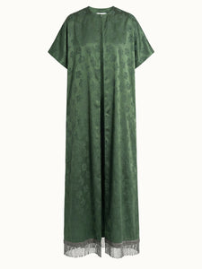 Rachael Jacket in Emerald Floral Jacquard