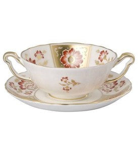 Derby Panel Dinnerware in Red